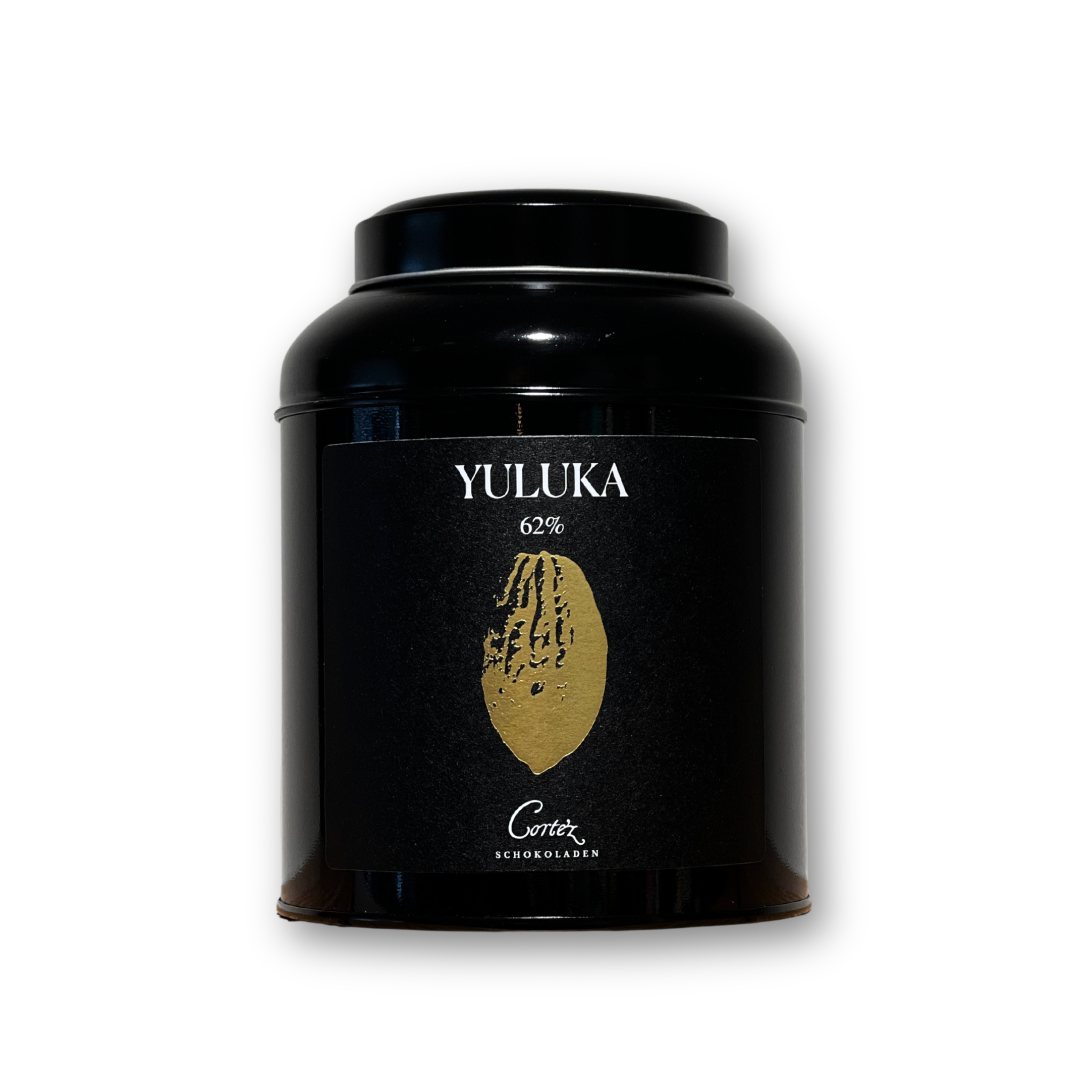 Dunkle Trinkschokolade YULUKA 62% Dose 500g