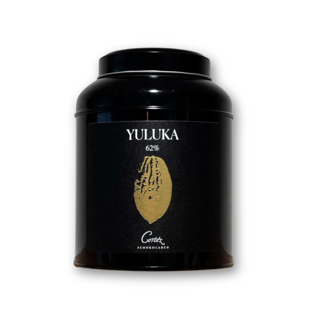Dunkle Trinkschokolade YULUKA 62% Dose 500g