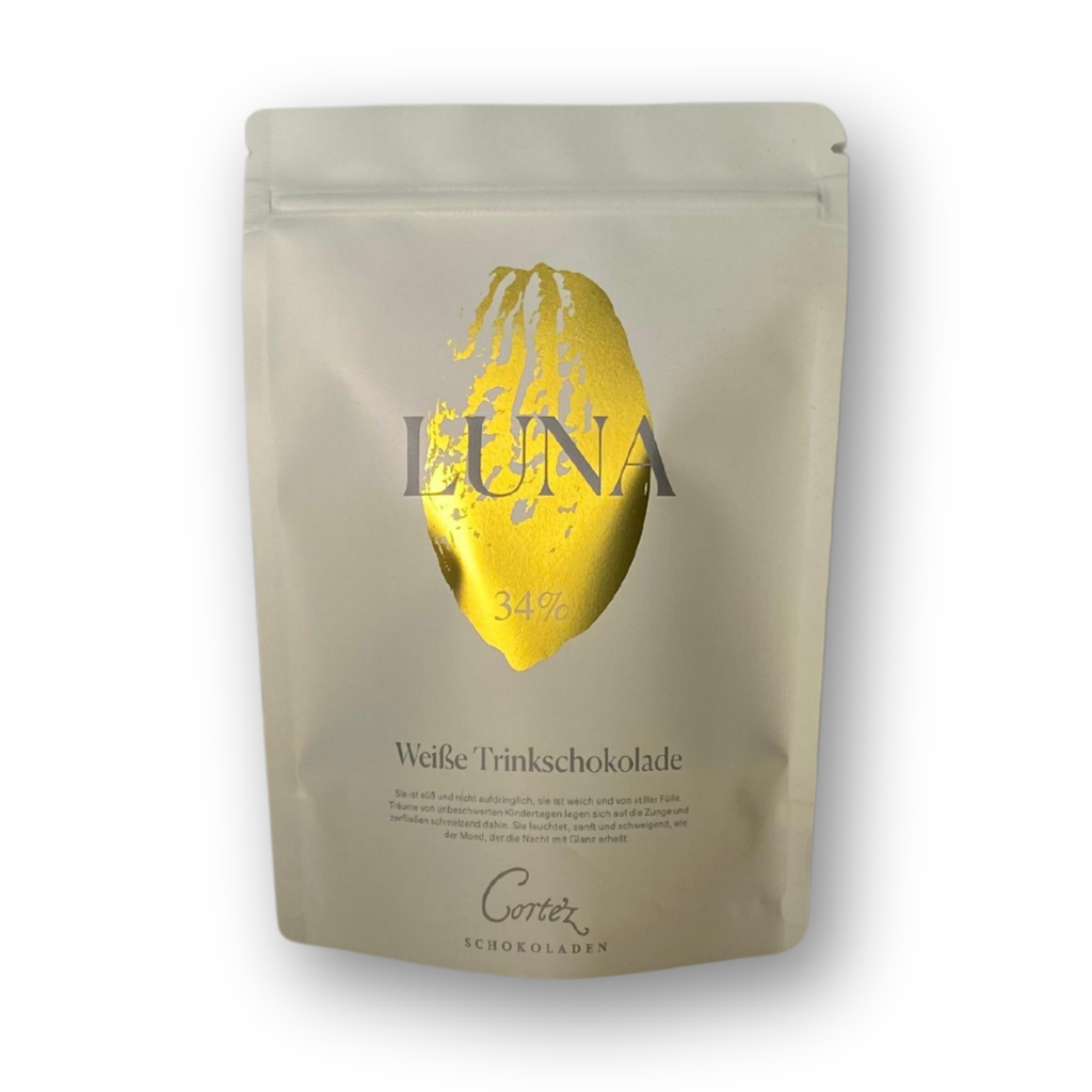 Weiße Trinkschokolade LUNA 34%
