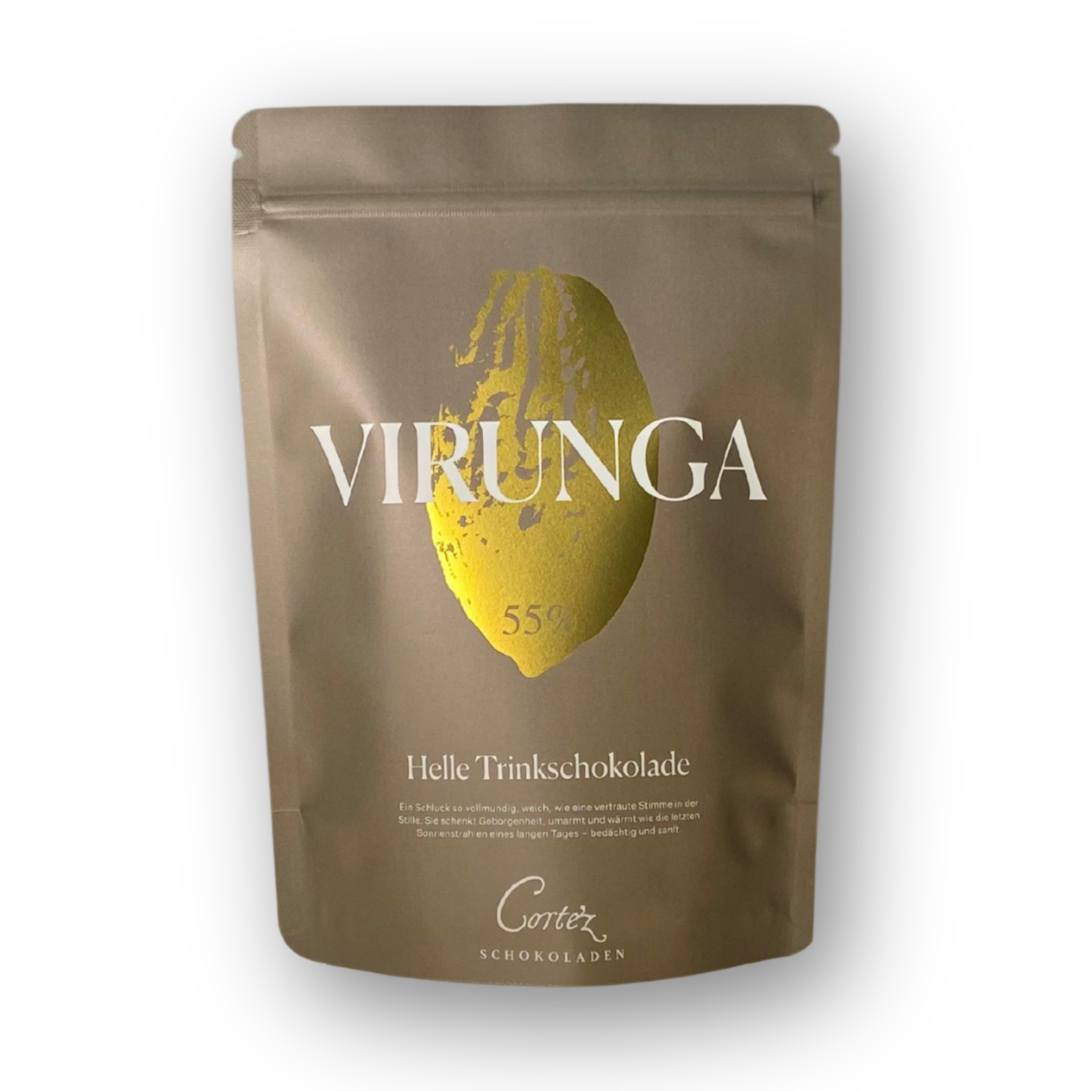 Helle Trinkschokolade VIRUNGA 55%