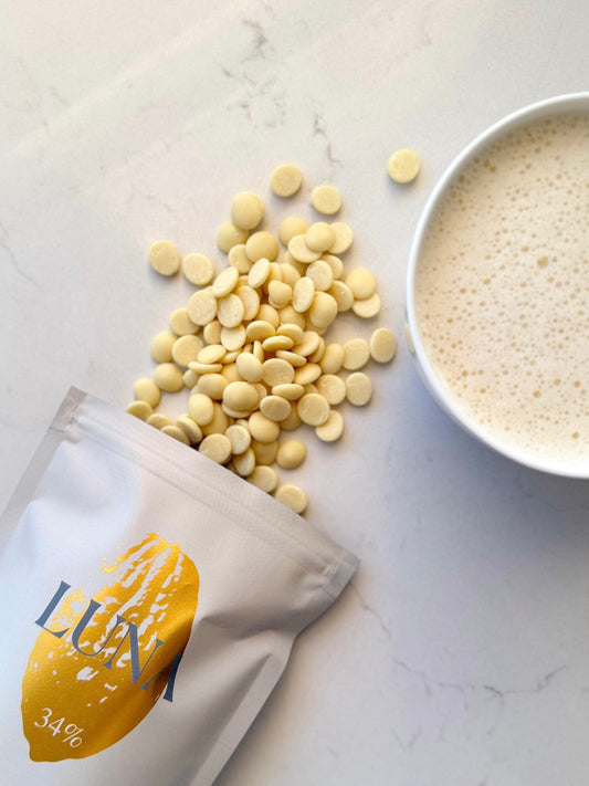 Weiße Trinkschokolade LUNA 34%